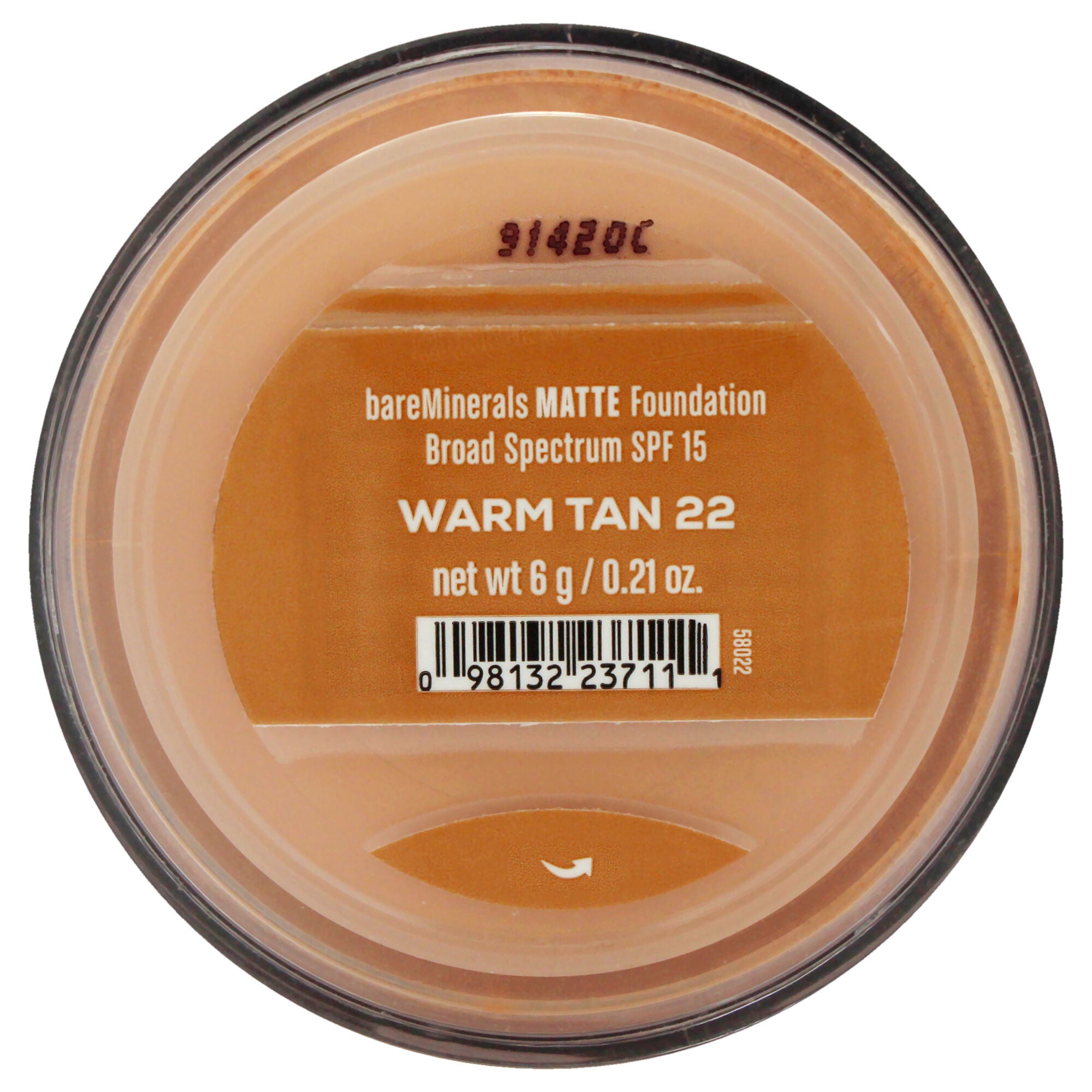 Matte Foundation SPF 15 - Warm Tan (W35) by bareMinerals for Women - 0.21 oz Foundation, See Description, alternate image number 2