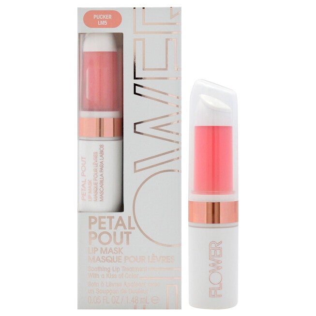 Petal Pout Lip Mask - LM5 Pucker by Flower Beauty for Women - 0.05 oz Lip Mask, NA, hi-res image number null