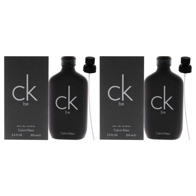 CK Be by Calvin Klein for Unisex - 3.4 oz EDT Spray - Pack of 2, NA, hi-res image number null
