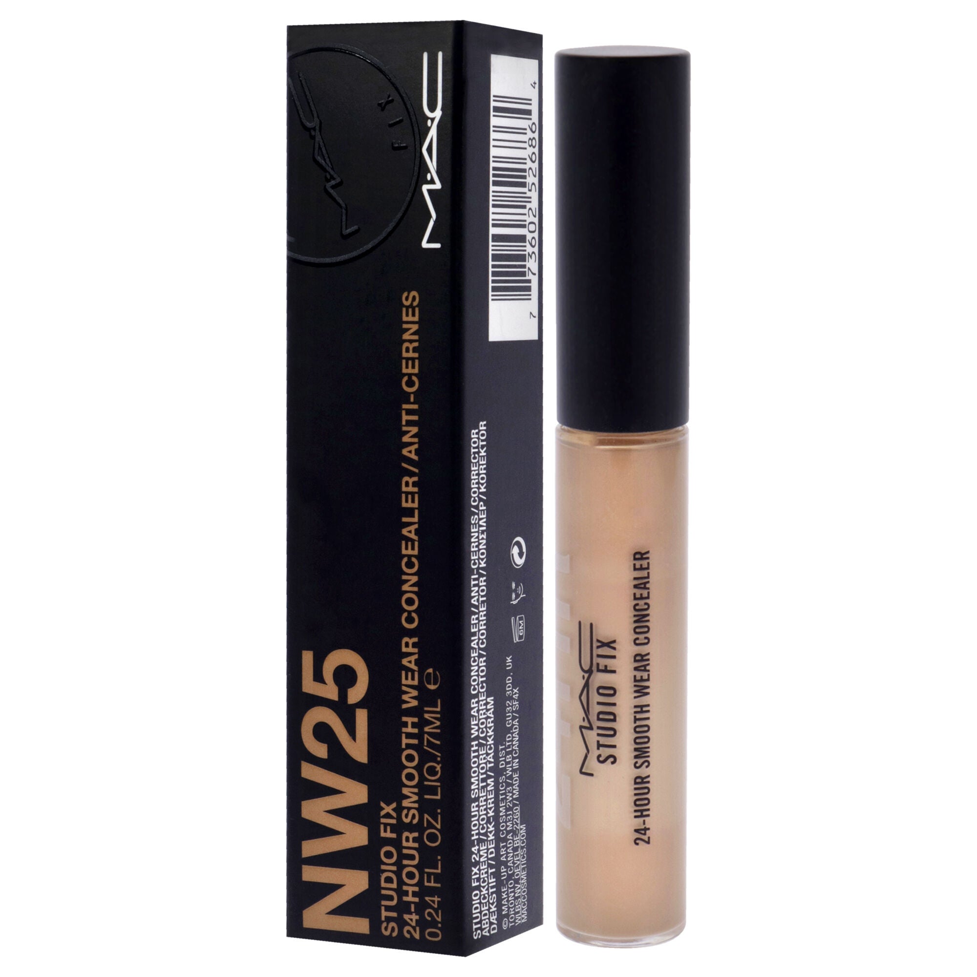 Studio Fix 24 Hour Smooth Wear Concealer - NW25 by MAC for Women - 0.24 oz Concealer, See Description, alternate image number 2