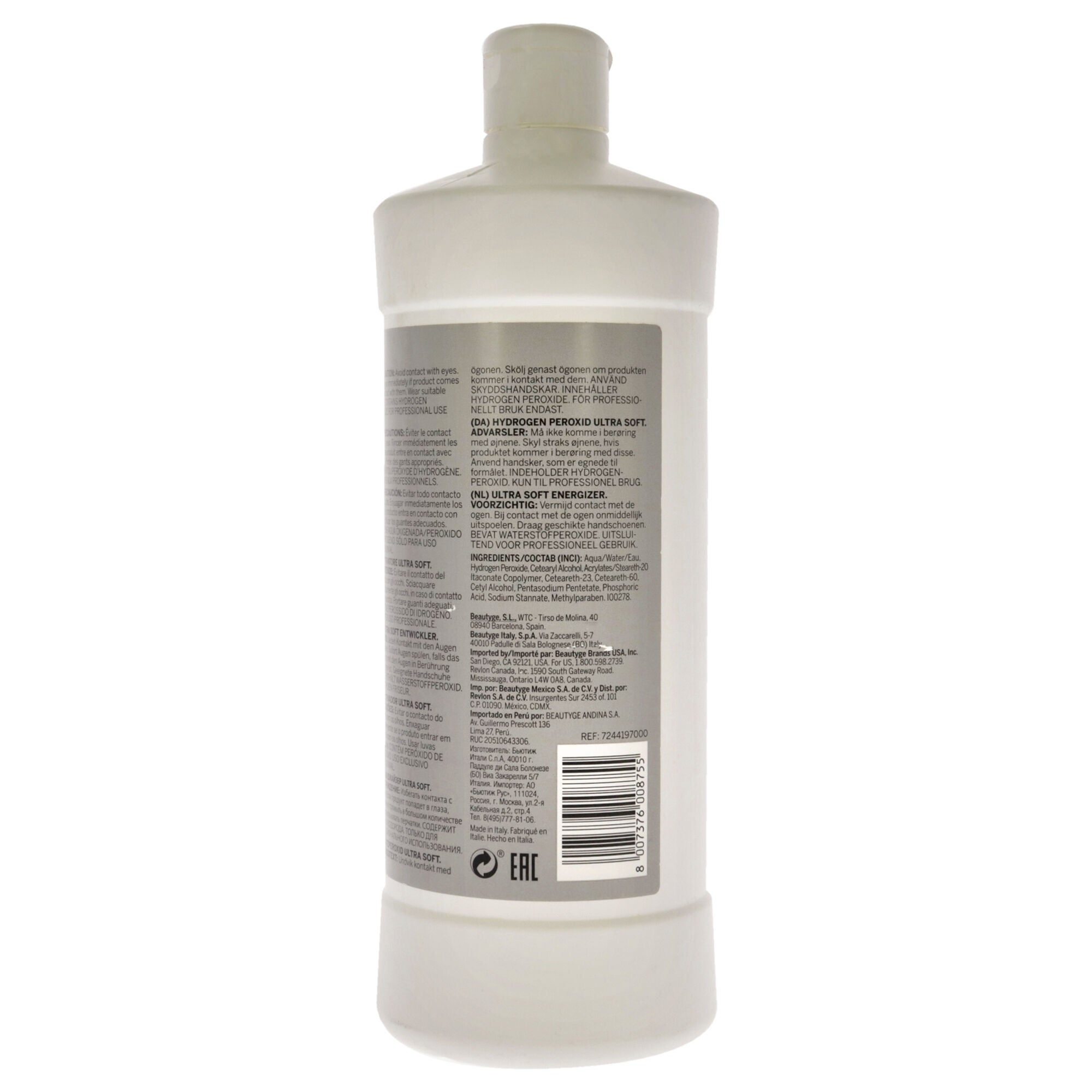 Revlonissimo Color Excel 6 Volume 1.8 Percent - Ultra Soft Energizer by Revlon for Unisex - 30.4 oz Lightener, See Description, alternate image number 1