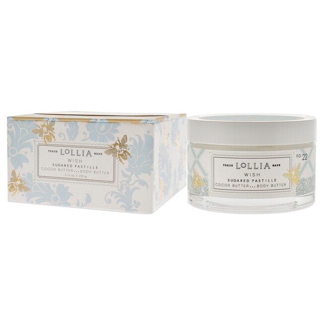 Wish Body Butter - Sugared Pastille by Lollia for Unisex - 5.5 oz Moisturizer, See Description, alternate image number 3