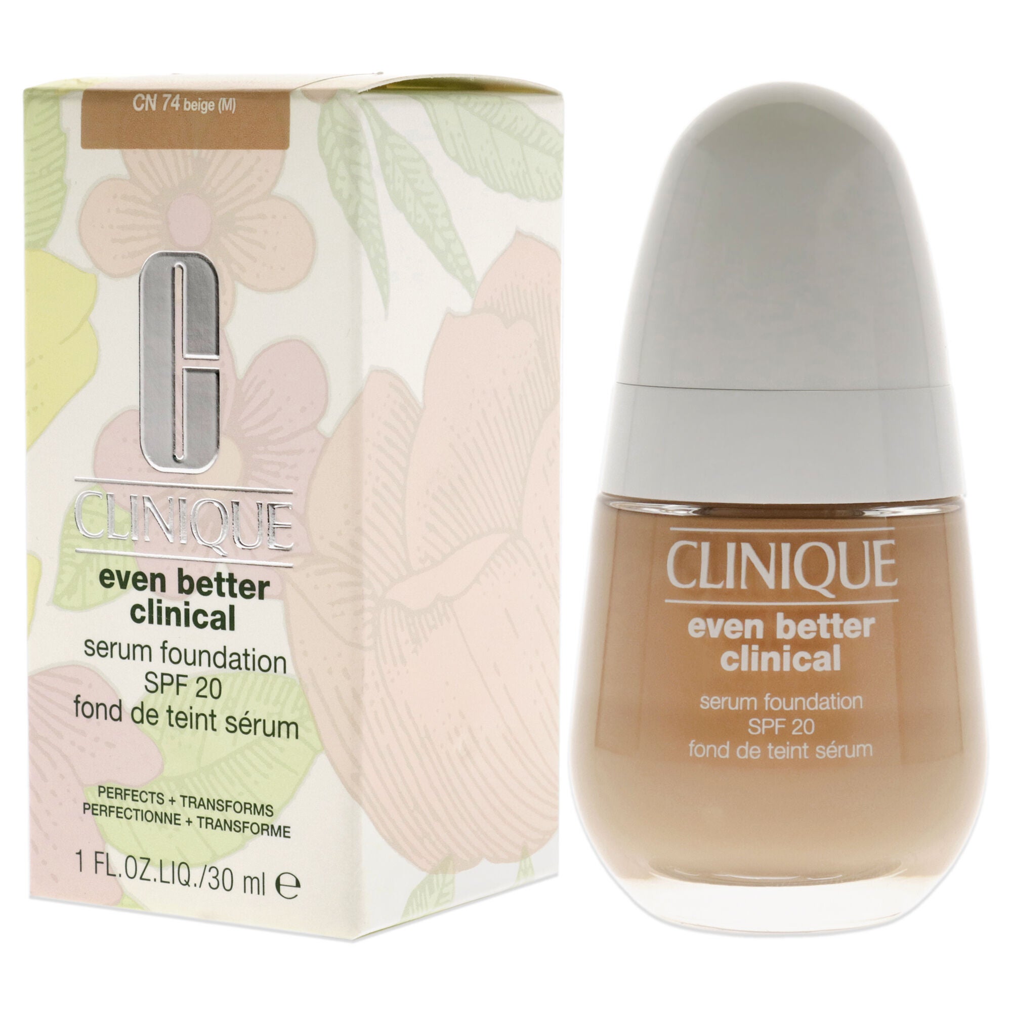 Even Better Clinical Serum Foundation SPF 20 - CN 74 Beige by Clinique for Women - 1 oz Foundation, See Description, alternate image number 3