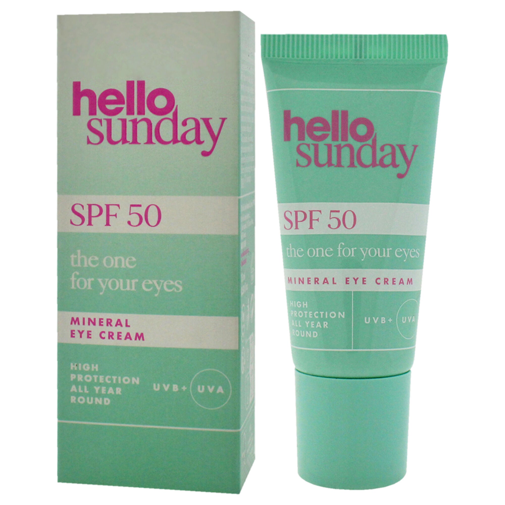 The One For Your Eyes Mineral Cream SPF 50 by Hello Sunday for Unisex - 0.5 oz Cream, See Description, alternate image number 3