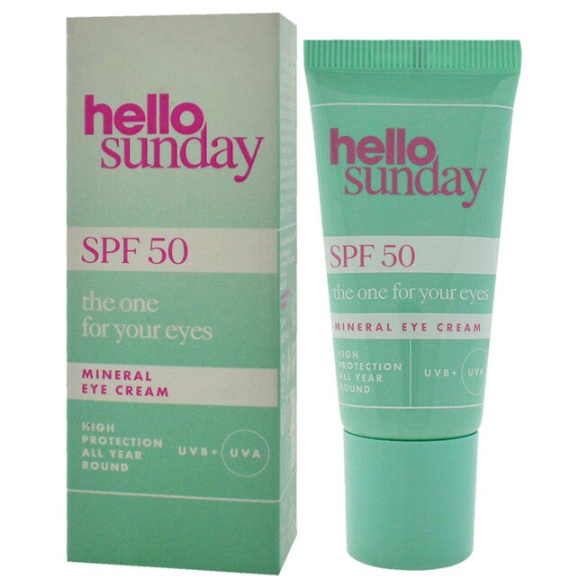 The One For Your Eyes Mineral Cream SPF 50 by Hello Sunday for Unisex - 0.5 oz Cream, See Description, alternate image number 3