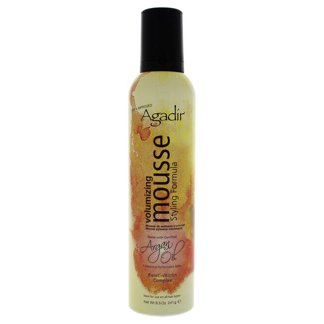 Argan Oil Styling Mousse by Agadir for Unisex - 8.5 oz Mousse, NA, hi-res image number null