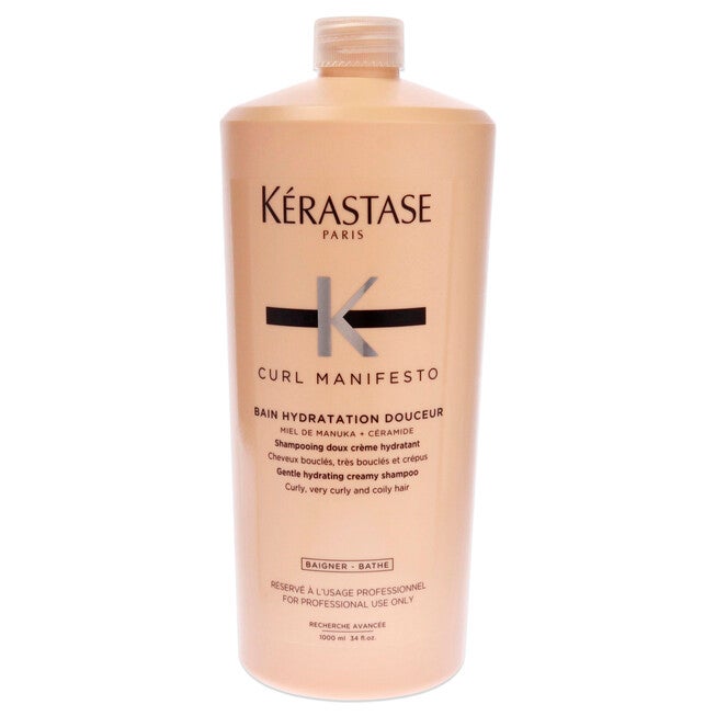 Curl Manifesto Hydrating Shampoo by Kerastase for Unisex - 34 oz Shampoo, See Description, hi-res image number 0