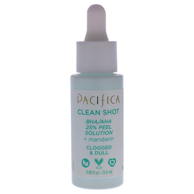 Clean Shot BHA-AHA 25 Percent Peel Solution by Pacifica for Unisex - 0.8 oz Treatment, See Description, alternate image number 4