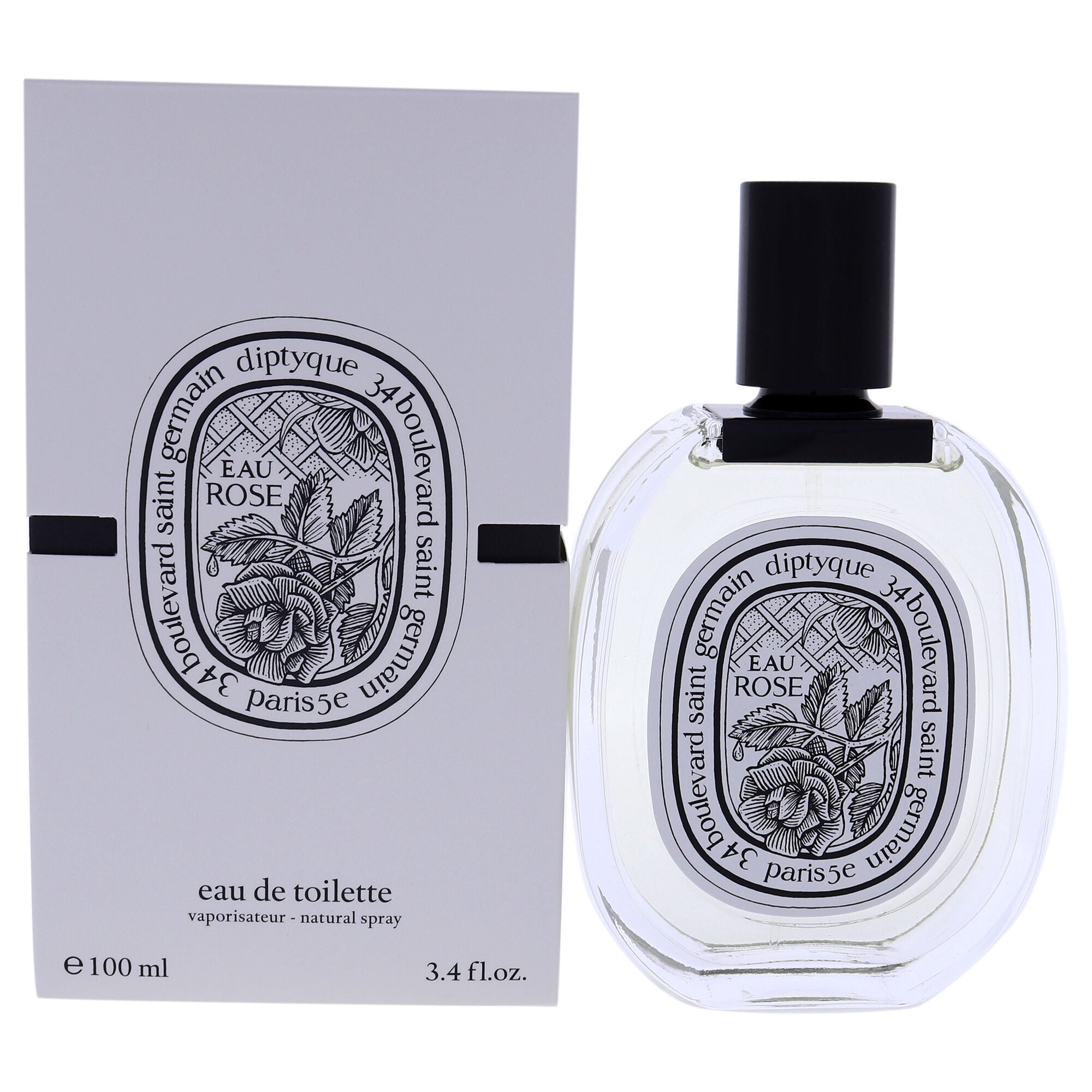 Eau Rose by Diptyque for Women - 3.4 oz EDT Spray, See Description, hi-res image number 0