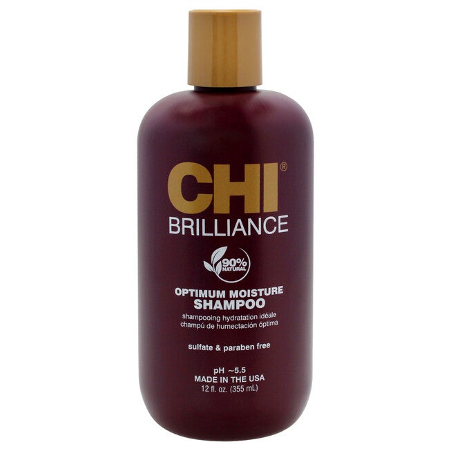 Deep Brilliance Optimum Moisture Shampoo by CHI for Unisex - 12 oz Shampoo, NA, hi-res image number 0