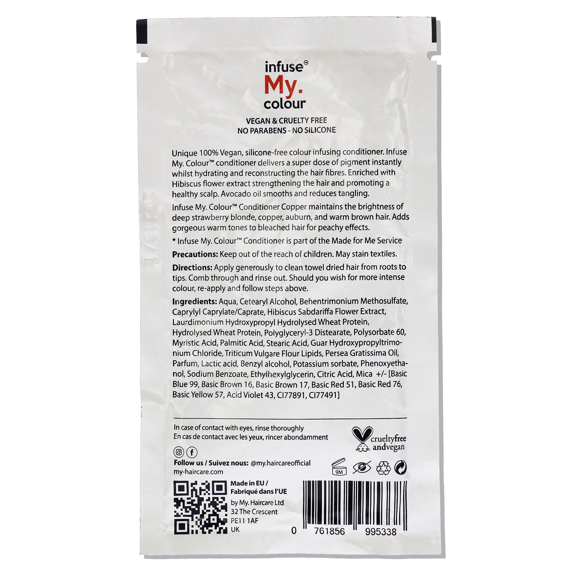 Copper Conditioner by Infuse My Colour for Unisex - 0.507 oz Conditioner, See Description, alternate image number 2