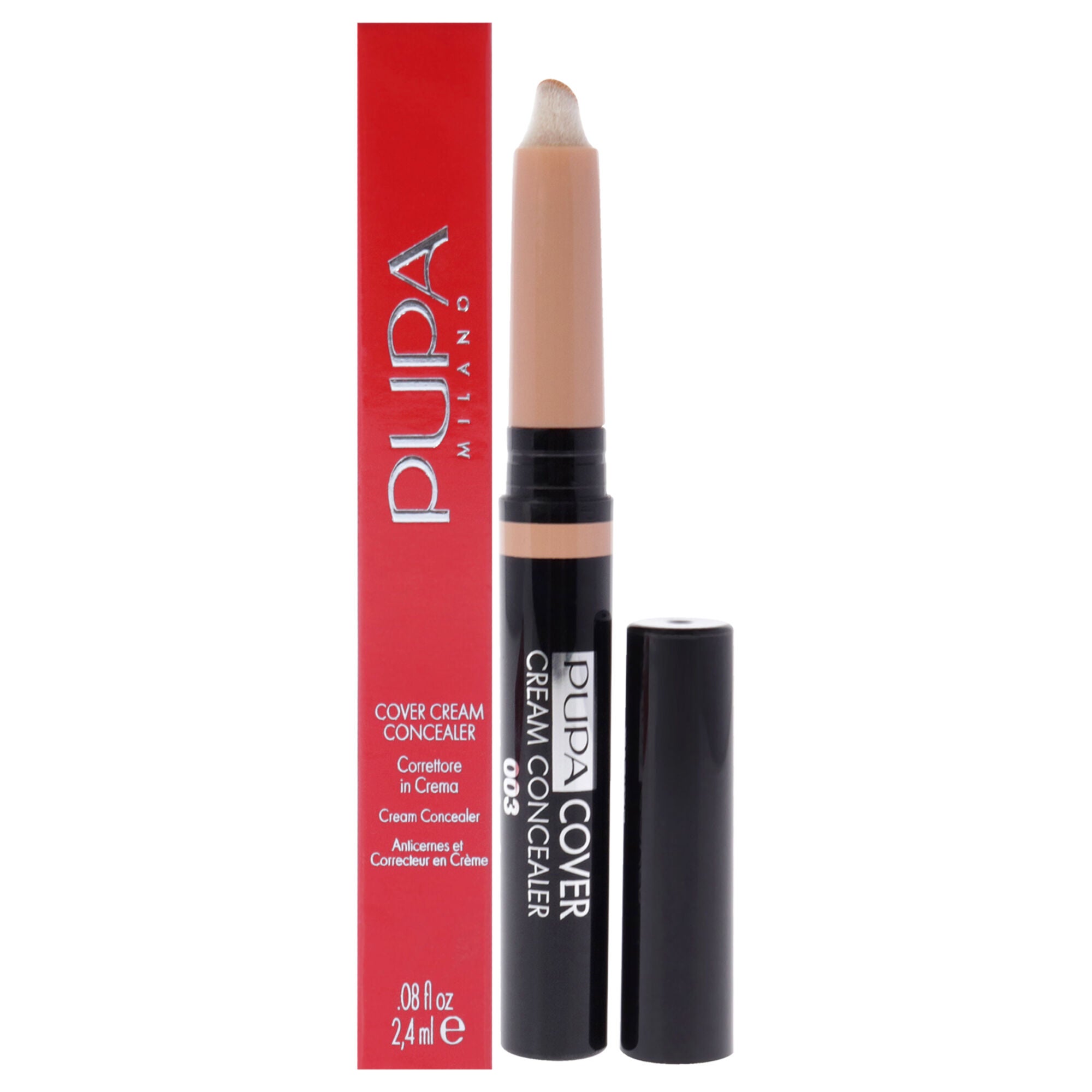 Cover Cream Concealer - 003 Dark Beige by Pupa Milano for Women - 0.08 oz Concealer, See Description, hi-res image number 0