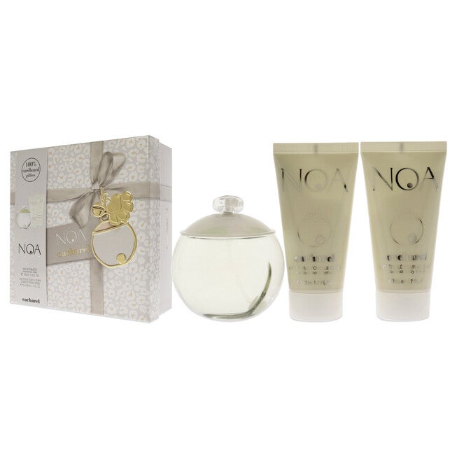Noa by Cacharel for Women - 3 Pc Gift Set 3.4oz EDT Spray, 2 x 1.7oz Perfumed Stardust Body Lotion, NA, alternate image number null