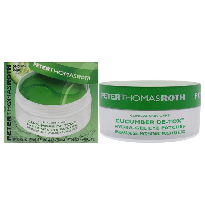 Cucumber De-Tox Hydra-Gel Eye Patches by Peter Thomas Roth for Unisex - 60 Pc Patches, See Description, hi-res image number 0