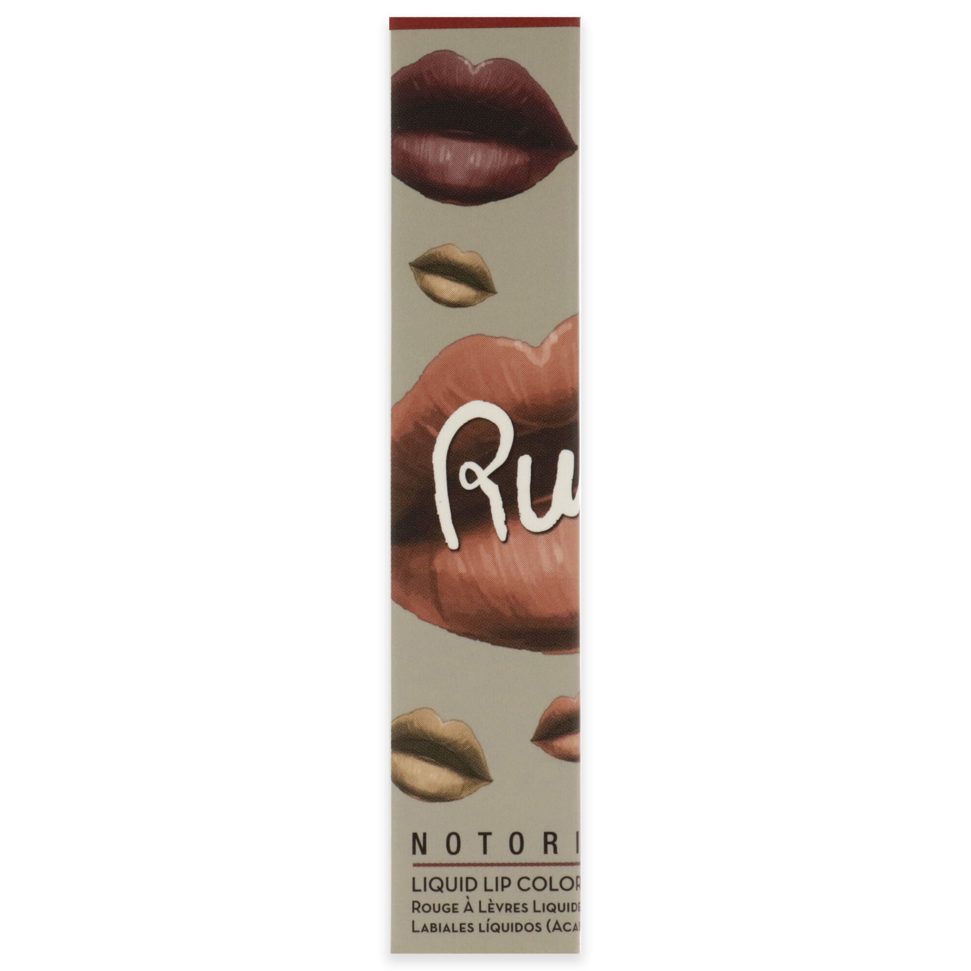 Notorious Liquid Lip Color - Poison Fruit by Rude Cosmetics for Women - 0.1 oz Lipstick, Pink, alternate image number 3
