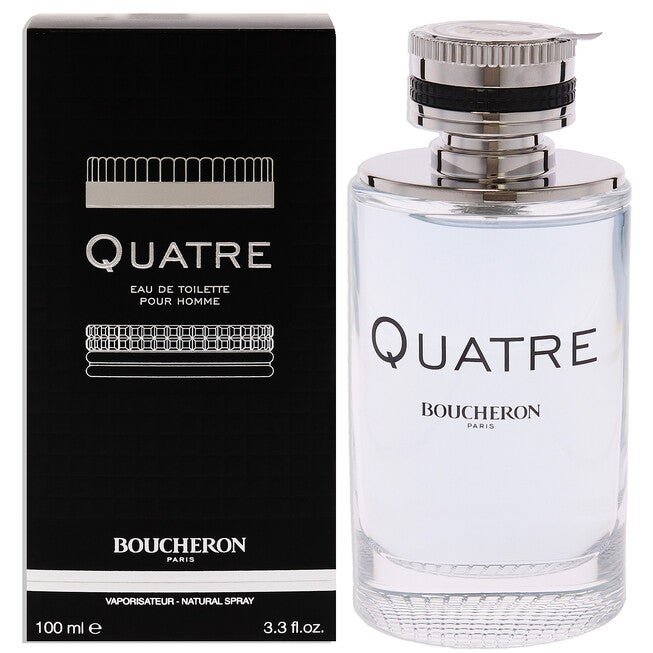 Quatre by Boucheron for Men - 3.3 oz EDT Spray, NA, hi-res image number null