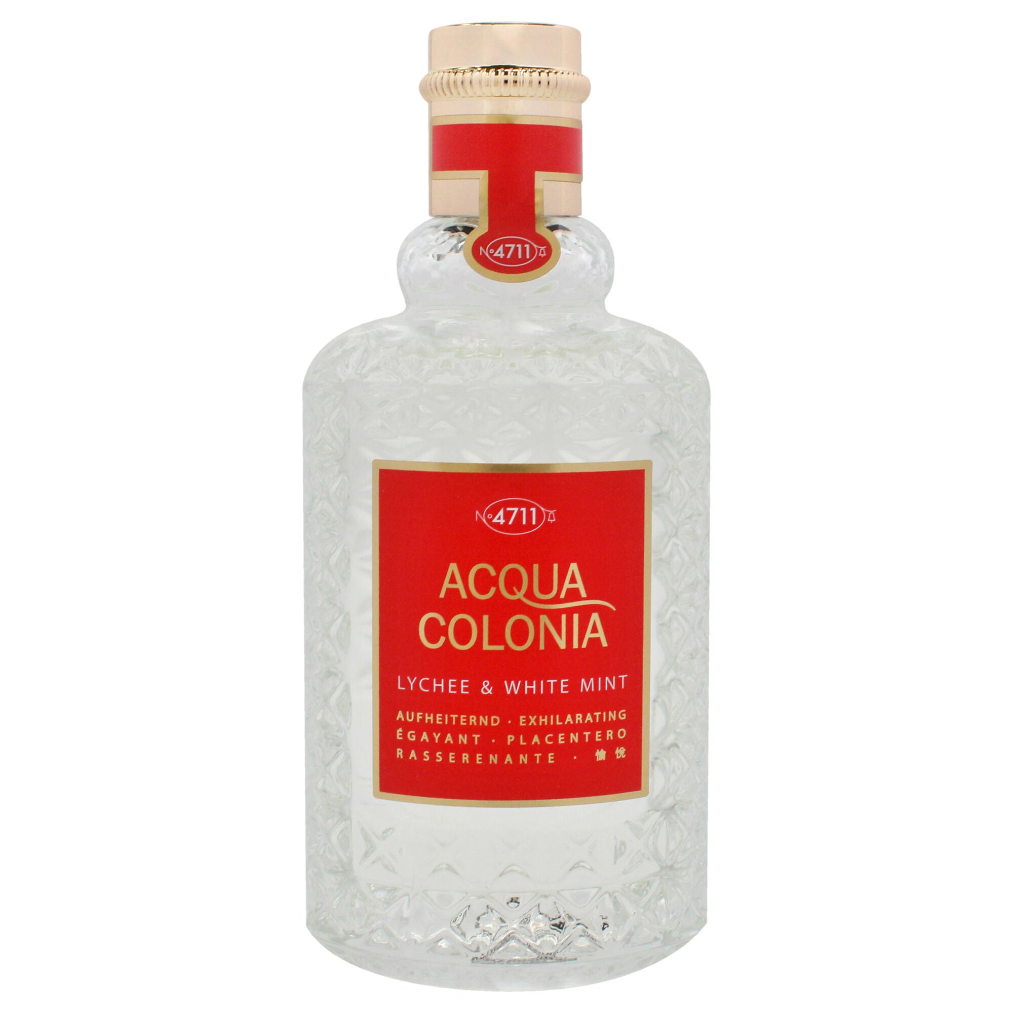 4711 Acqua Colonia - Lychee and White Mint by Muelhens for Unisex - 3.4 oz EDC Spray, Clear, alternate image number 1