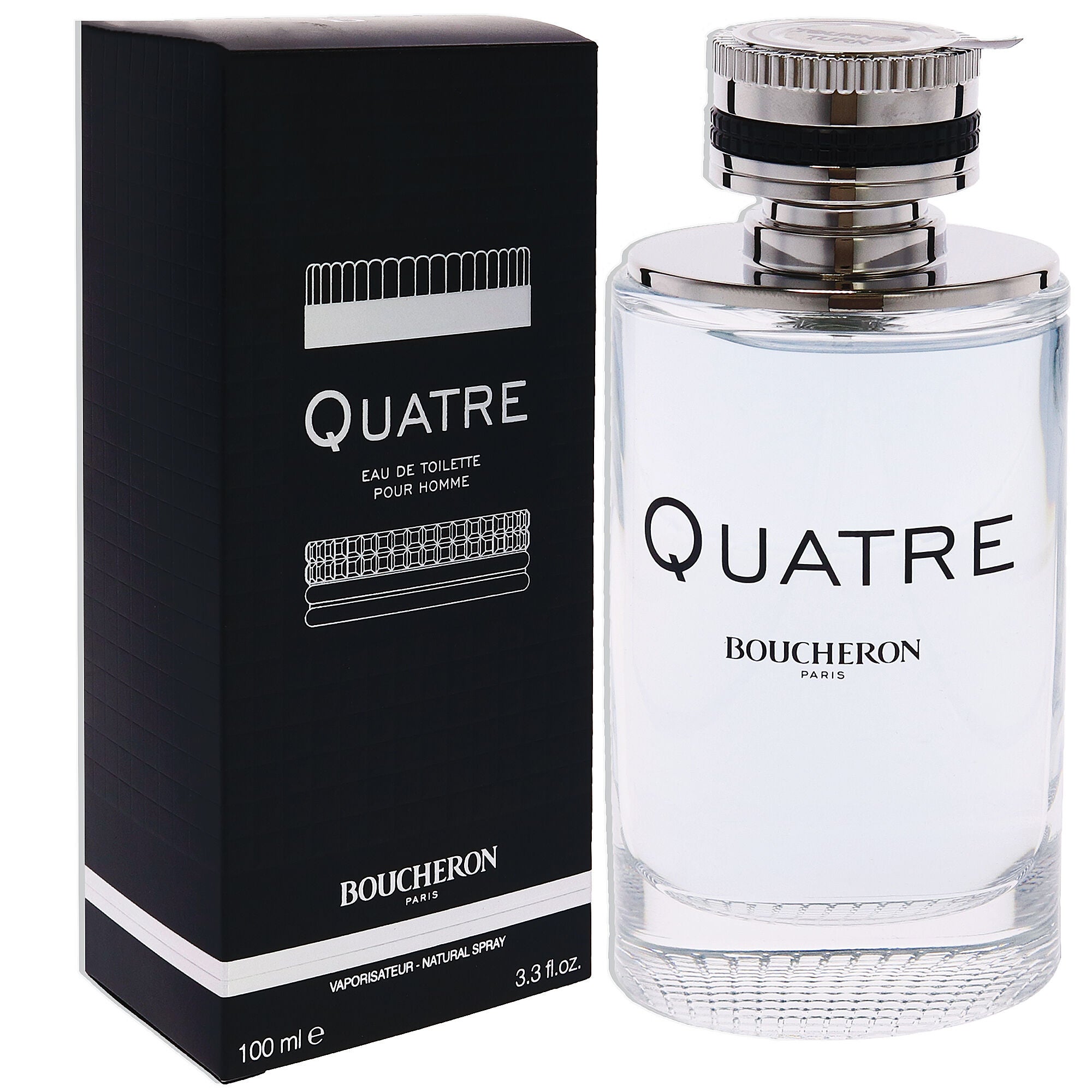 Quatre by Boucheron for Men - 3.3 oz EDT Spray, See Description, alternate image number 1
