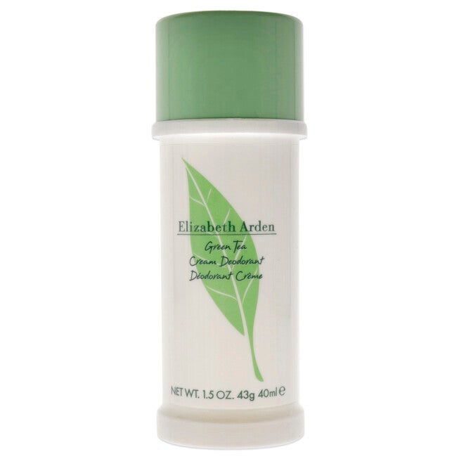 Green Tea by Elizabeth Arden for Women - 1.5 oz Cream Deodorant, NA, hi-res image number null