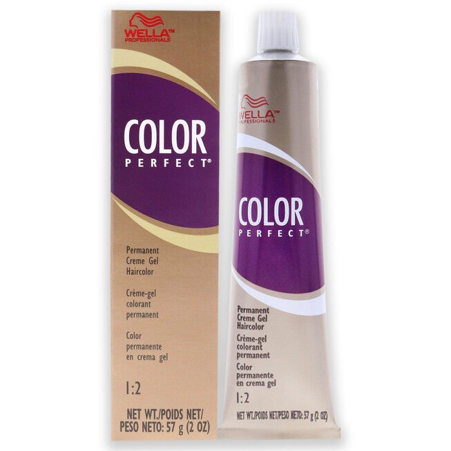 Color Charm Permanent Hair Color Gel - 5A Light Ash Brown by Wella for Unisex - 2 oz Hair Color, See Description, hi-res image number 0