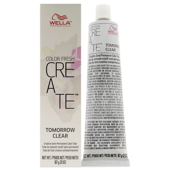 Color Fresh Create Semi-Permanent Color - Tomorrow Clear by Wella for Unisex - 2 oz Hair Color, NA, hi-res image number null