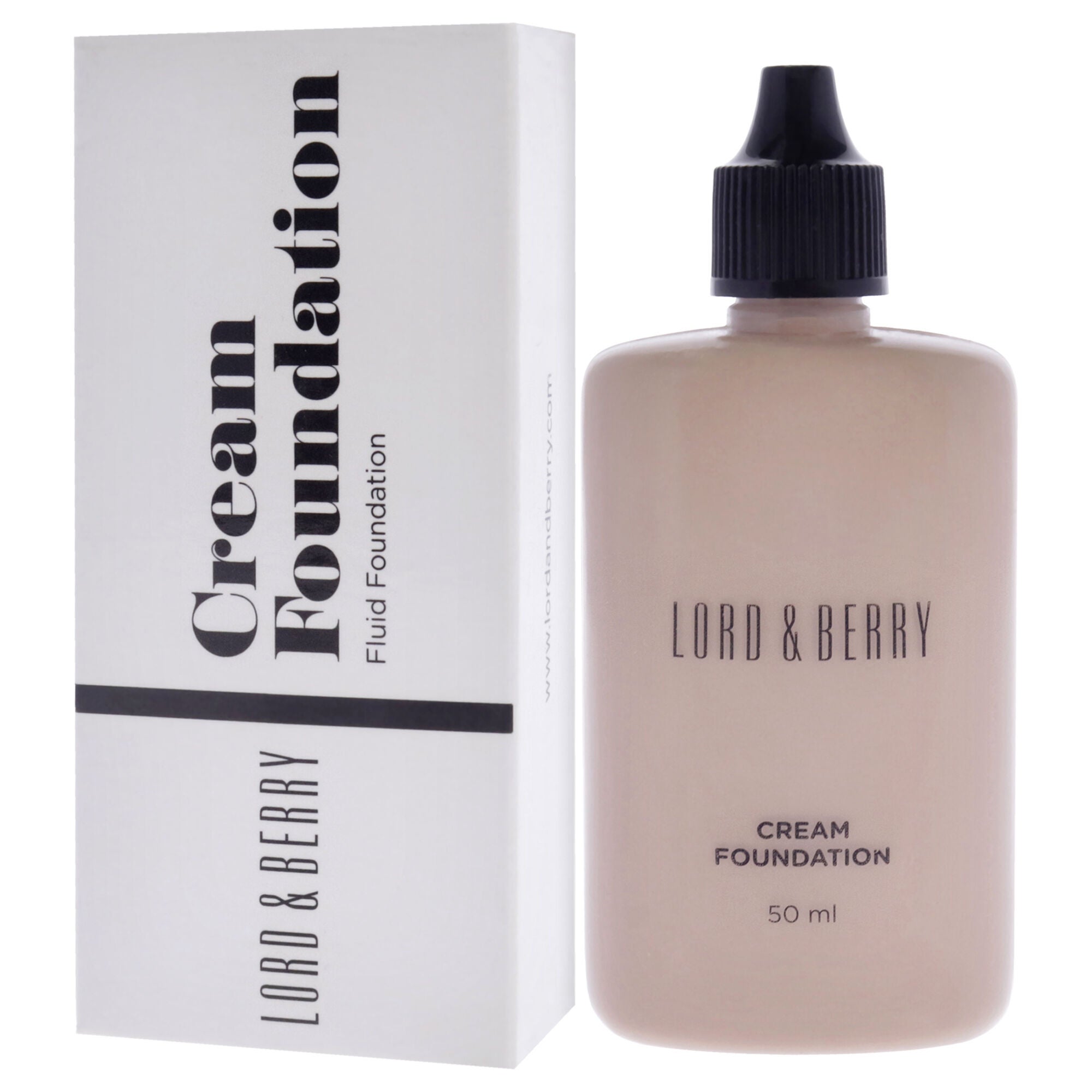 Cream Fluid Foundation - 8624 Sand by Lord and Berry for Women - 1.69 oz Foundation, See Description, alternate image number 2