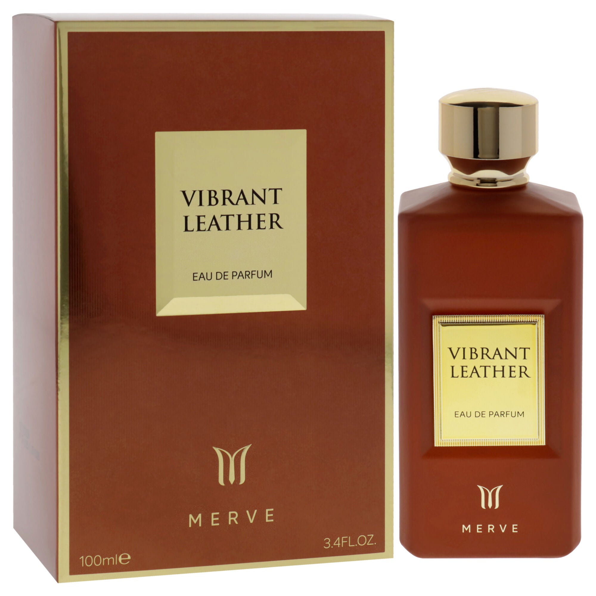 Vibrant Leather by Merve for Men - 3.4 oz EDP Spray, See Description, alternate image number 1