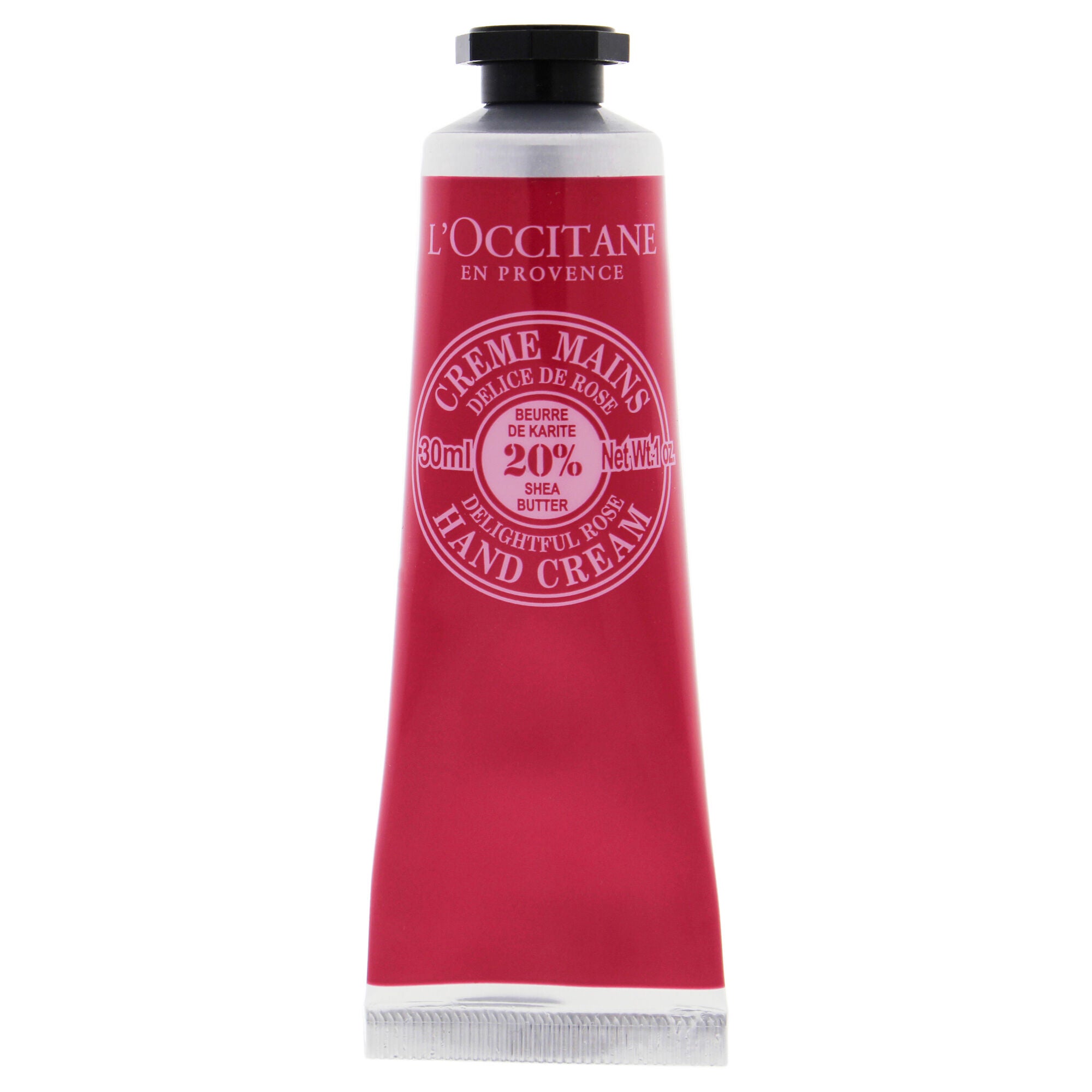 Shea Butter Delightful Rose Hand Cream by LOccitane for Unisex - 1 oz Hand Cream, , alternate image number 4