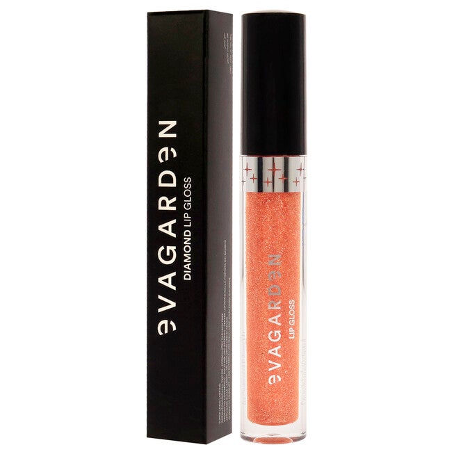 Diamond Lip Gloss - 858 Coral Gold by Evagarden for Women - 0.09 oz Lip Gloss, , alternate image number 7