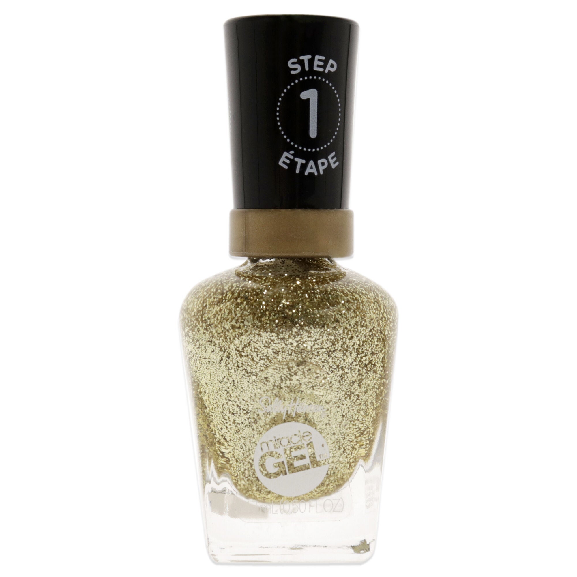 Miracle Gel - 152 Good As Gold by Sally Hansen for Women - 0.5 oz Nail Polish, , alternate image number 3
