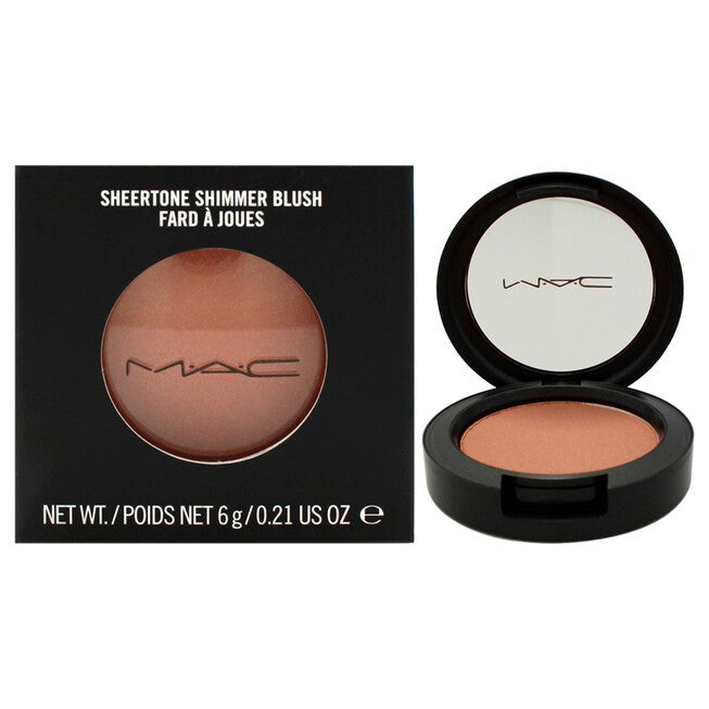 Sheertone Shimmer Blush - Sunbasque by MAC for Women - 0.21 oz Blush, NA, hi-res image number null