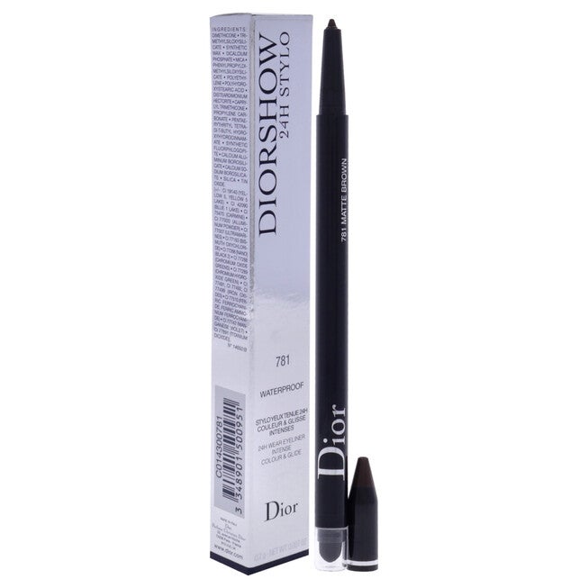 Diorshow 24H Stylo Waterproof Eyeliner - 781 Matte Brown by Christian Dior for Women - 0.007 oz Eyel, NA, alternate image number null