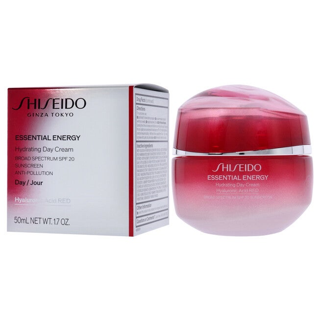Essential Energy Hydrating Day Cream SPF 20 by Shiseido for Women - 1.7 oz Cream, NA, alternate image number null
