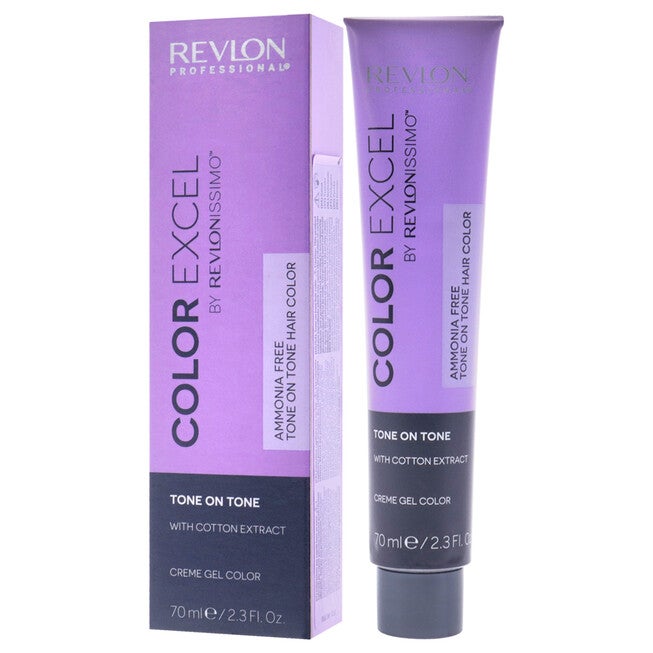 Revlonissimo Color Excel - 66.40 Intense Copper by Revlon for Unisex - 2.3 oz Hair Color, , alternate image number null