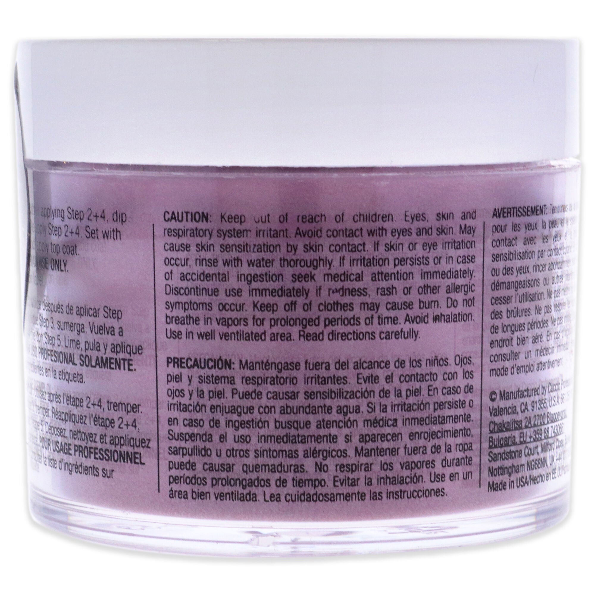 Pro Powder Polish Nail Colour Dip System - I Crave by Cuccio Colour for Women - 1.6 oz Nail Powder, See Description, alternate image number 2