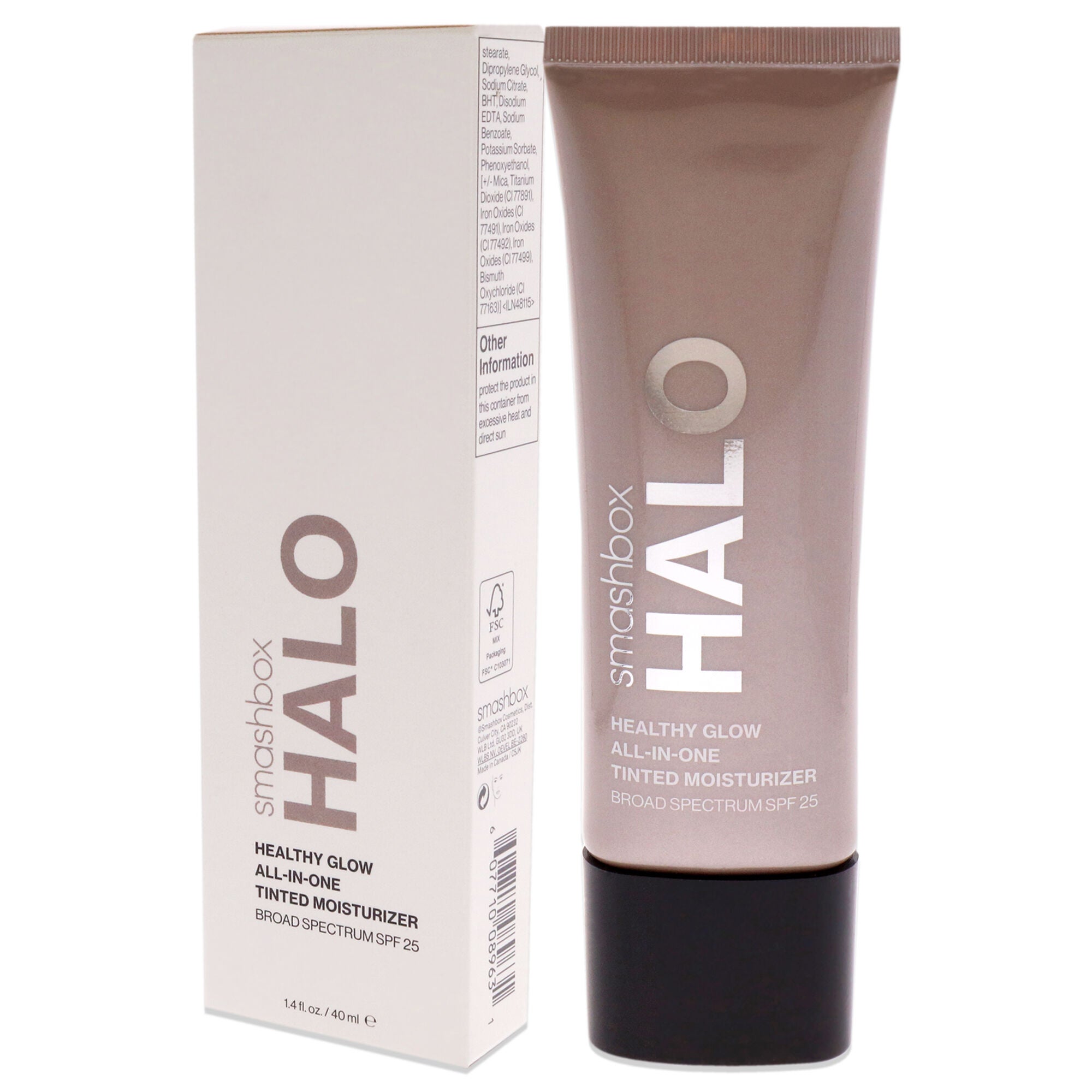 Halo Healthy Glow All-In-One Tinted Moisturizer SPF 25 - Light Neutral by SmashBox for Women - 1.4 oz Foundation, , alternate image number 7