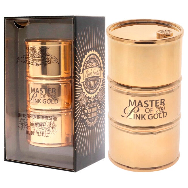 Master of Pink Gold by New Brand for Women - 3.3 oz EDP Spray, NA, alternate image number null