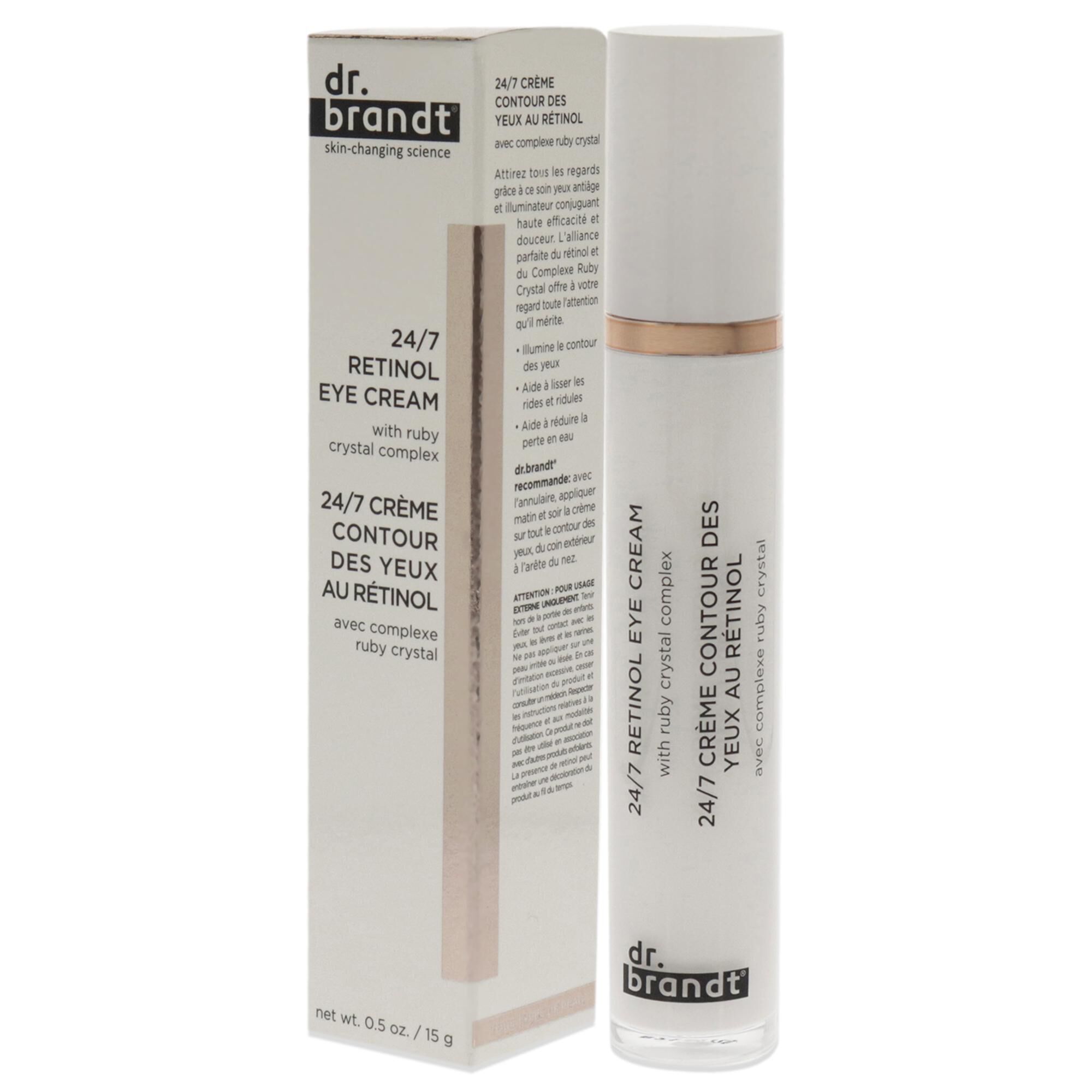 24-7 Retinol Eye Cream by Dr. Brandt for Women - 0.5 oz Cream, , alternate image number 7