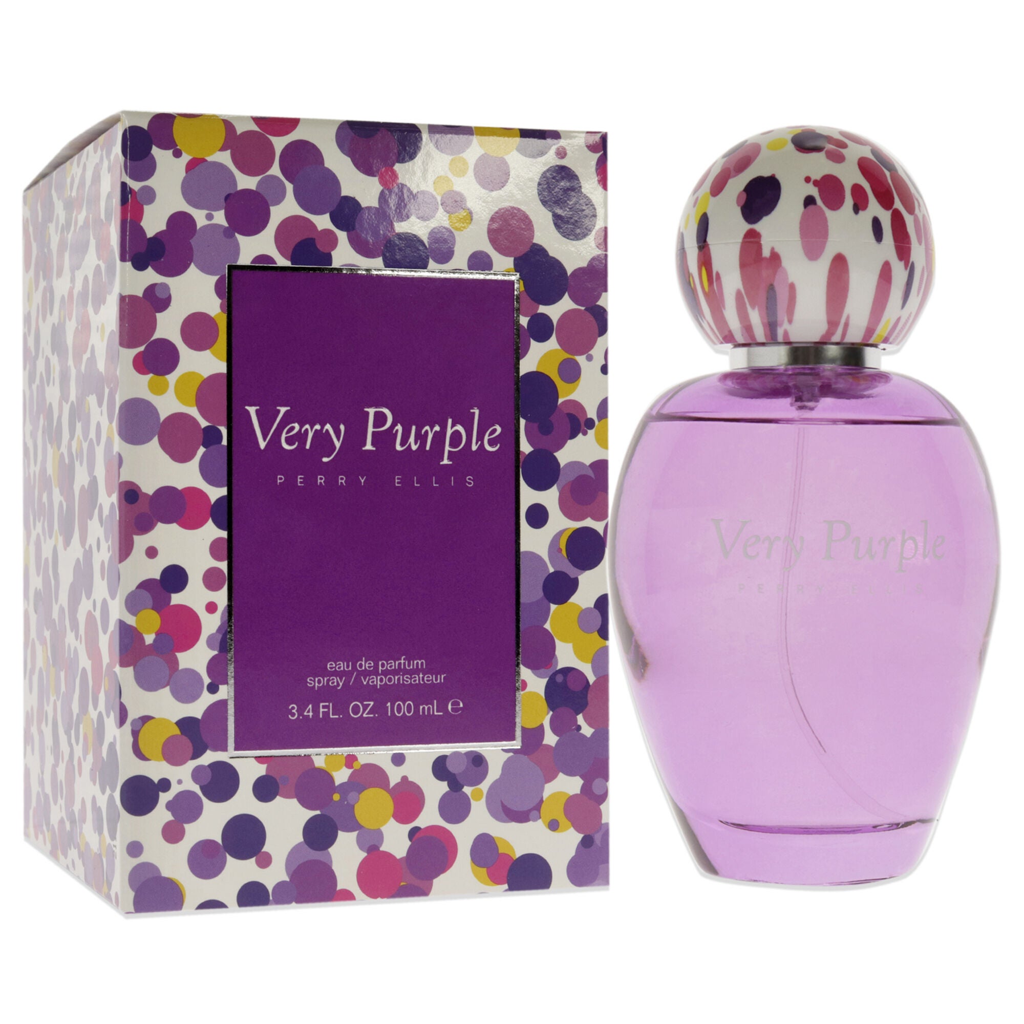 Very Purple by Perry Ellis for Women - 3.4 oz EDP Spray, See Description, alternate image number 1