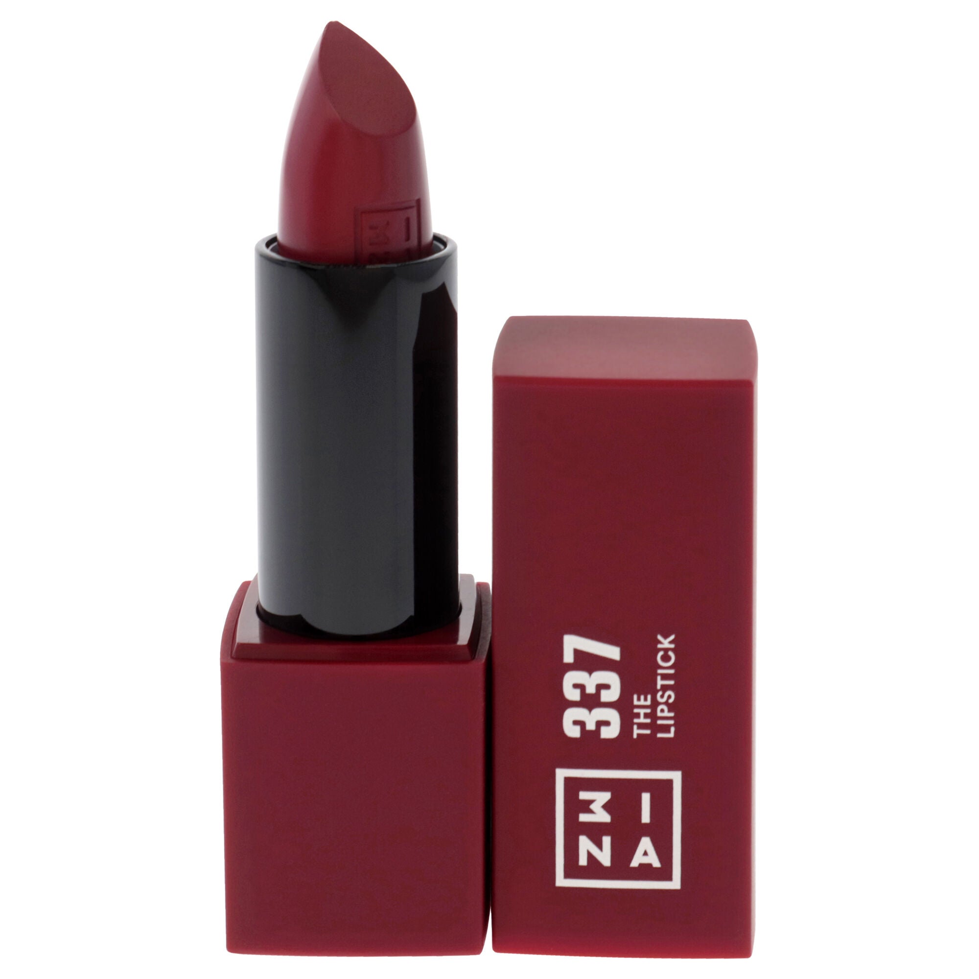 The Lipstick - 337 Deep Burgundy by 3INA for Women - 0.16 oz Lipstick, See Description, alternate image number 4