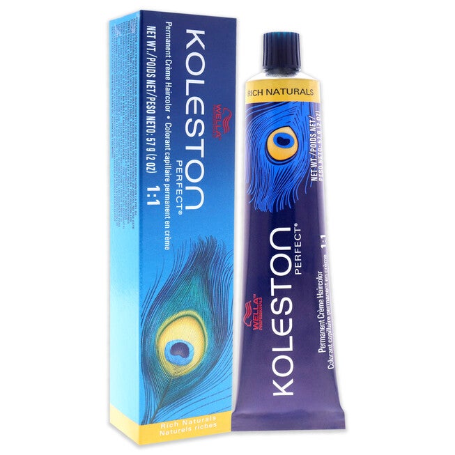 Koleston Perfect Permanent Creme Hair Color - 10 97 Lightest Blonde-Cendre Brown by Wella for Unisex - 2 oz Hair Color, NA, alternate image number null