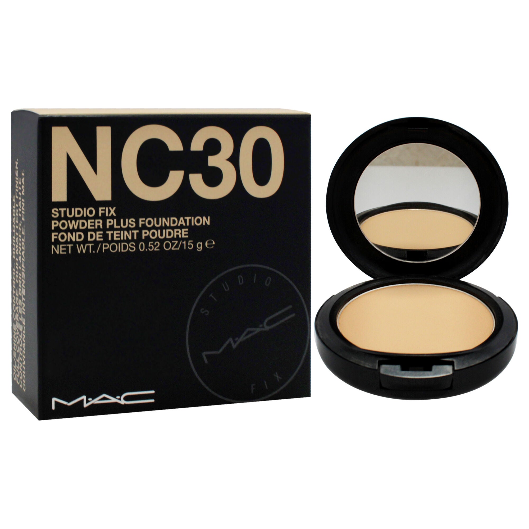Studio Fix Powder Plus Foundation - NC30 by MAC for Women - 0.52 oz Foundation, , alternate image number 6