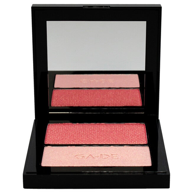 Velveteen Blush and Shimmer Duet - 56 Mix and Glow by GA-DE for Women - 0.26 oz Blush, See Description, alternate image number 4