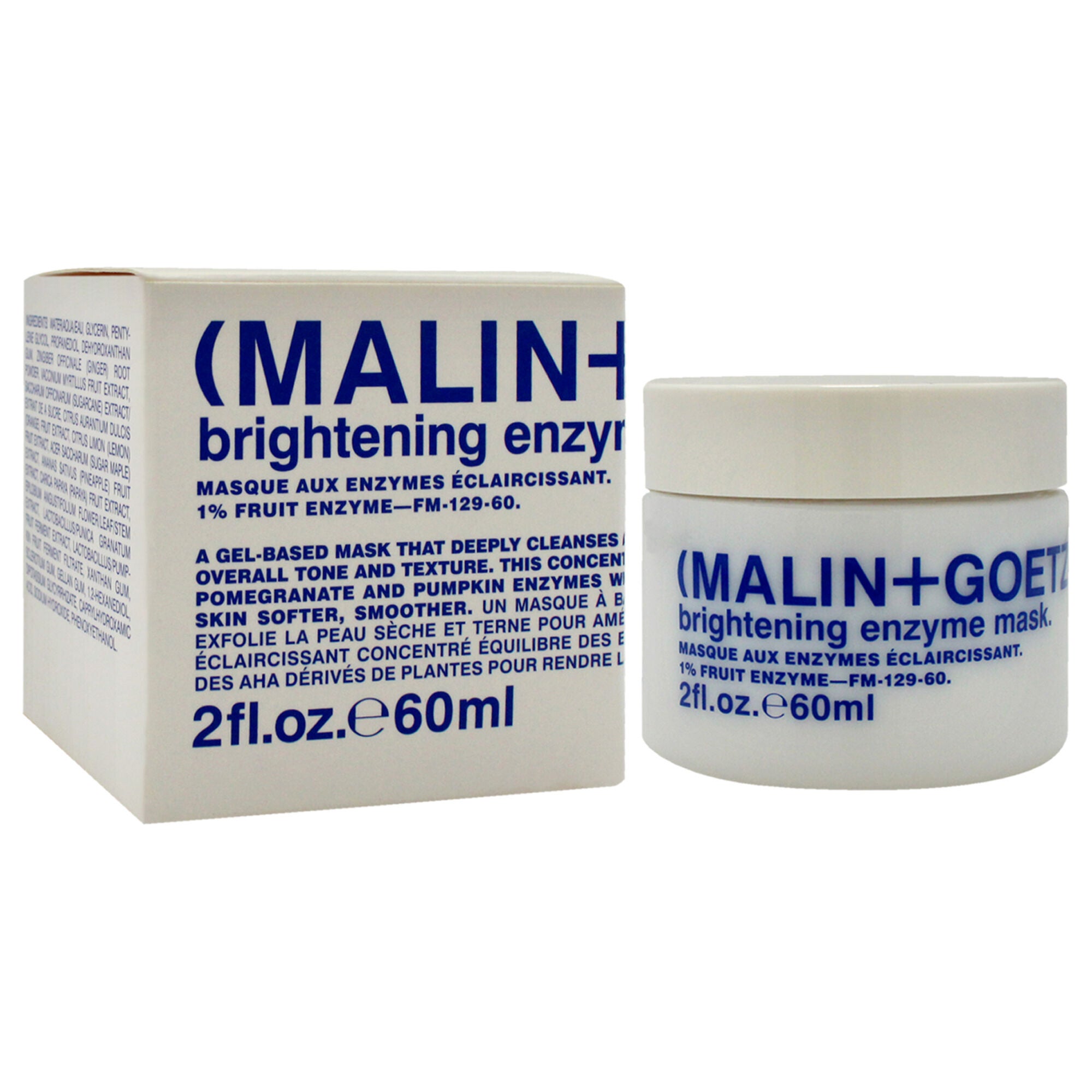 Brightening Enzyme Mask by Malin + Goetz for Unisex - 2 oz Mask, See Description, alternate image number 1