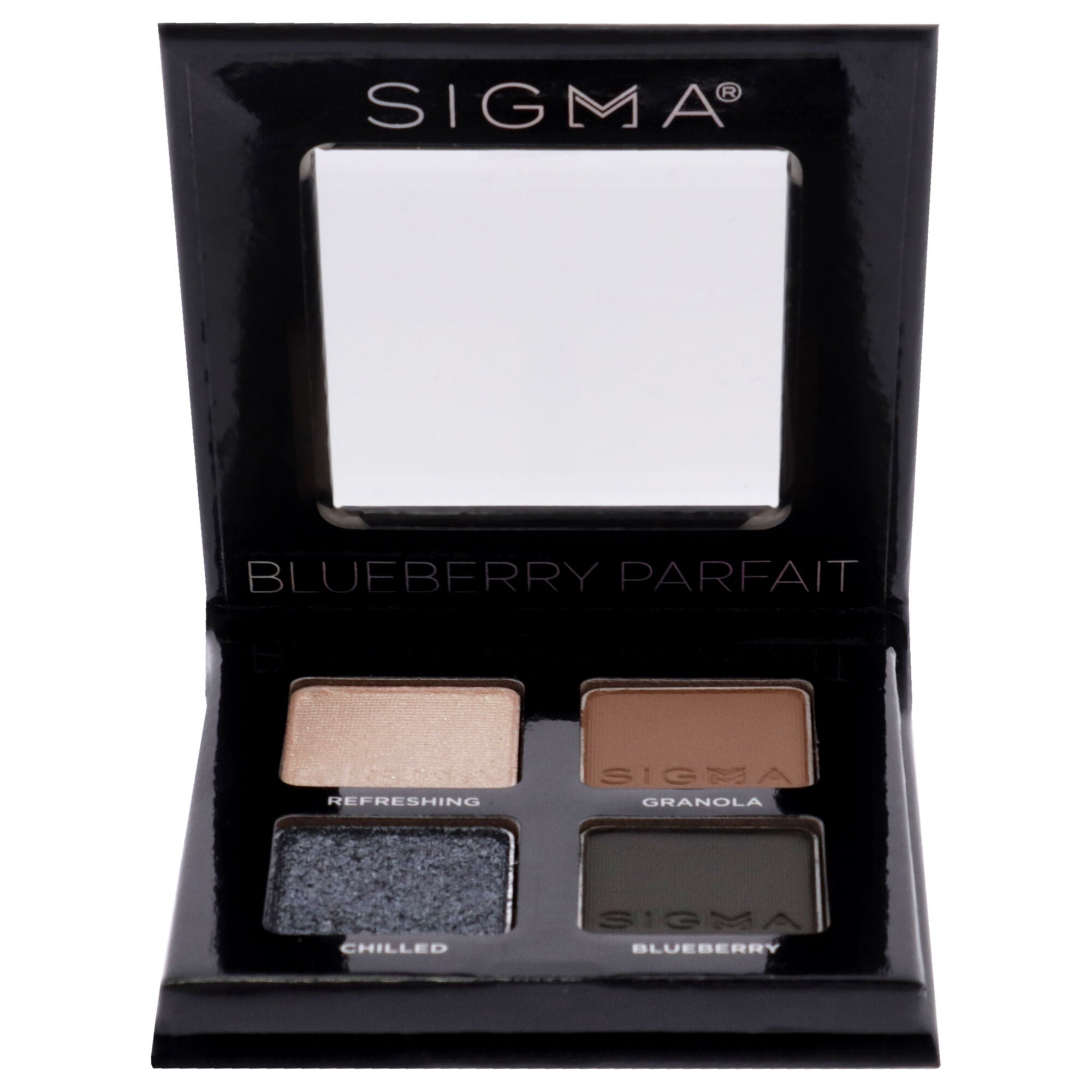 Eyeshadow Quad - Blueberry Parfait by SIGMA for Women - 0.14 oz Eye Shadow, , alternate image number 1