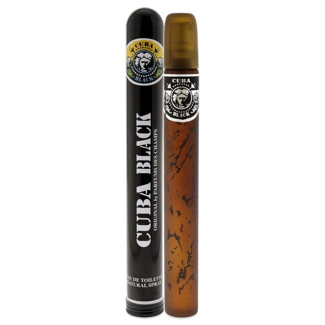 Cuba Black by Cuba for Men - 1.17 oz EDT Spray, NA, hi-res image number null
