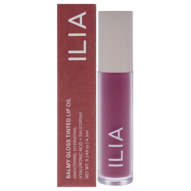 Balmy Gloss Tinted Lip Oil - Maybe Violet by ILIA Beauty for Women - 0.14 oz Lip Oil, NA, hi-res image number null