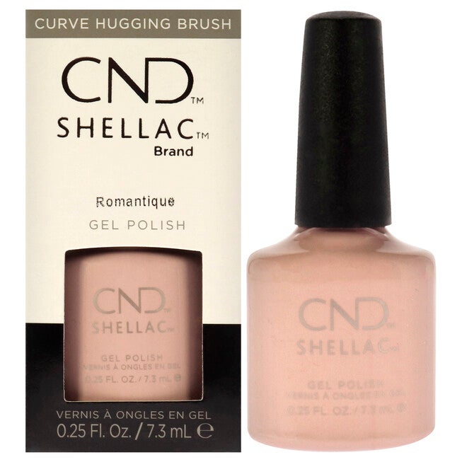 Shellac Nail Color - Romantique by CND for Women - 0.25 oz Nail Polish, NA, hi-res image number null