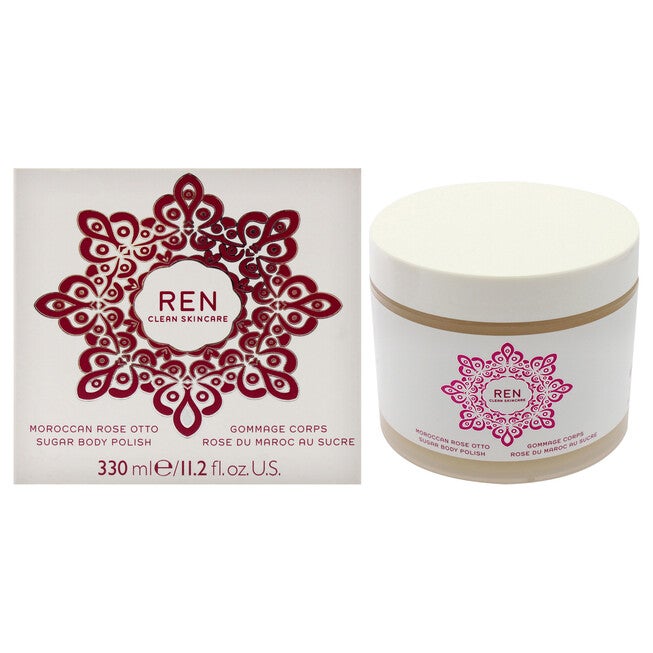 Moroccan Rose Otto Sugar Body Polish by REN for Women - 11.2 oz Body Polish, See Description, hi-res image number null