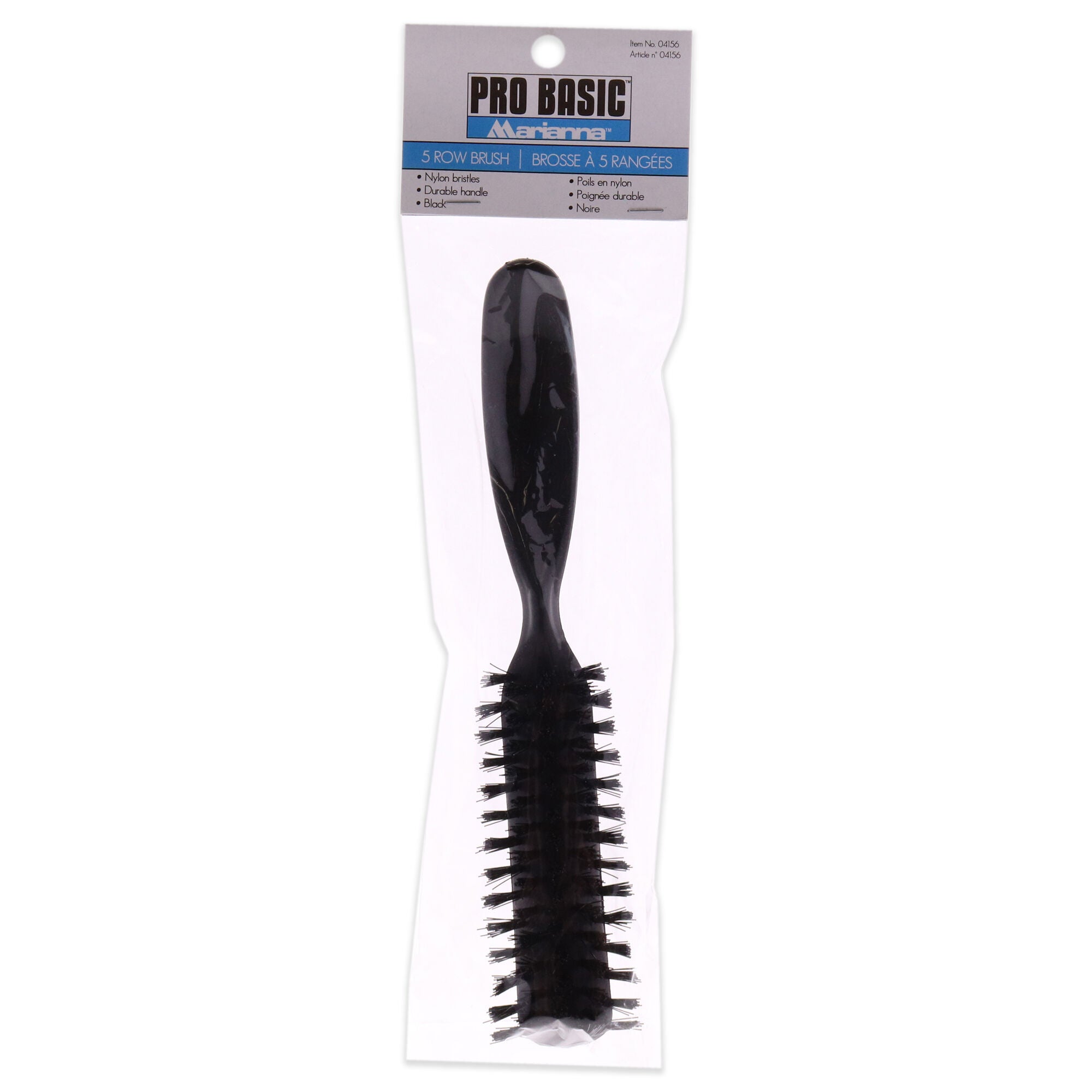 Pro Basic 5 Row Brush by Marianna for Unisex - 1 Pc Hair Brush, See Description, hi-res image number 0